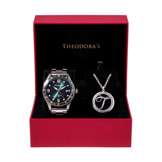 【THEODORA'S】 [可選色]手錶項鍊1+1禮盒-男款 Aeon-緣 手錶【希奧朵拉】