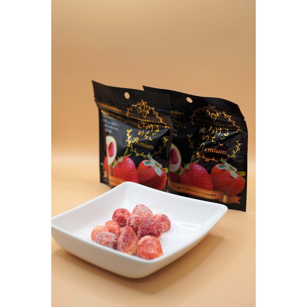 台灣現貨 日本 白巧克力草莓乾 白巧克力 草莓乾 乳酸菌 10月新上市 最新發售 Torokeru Strawberry