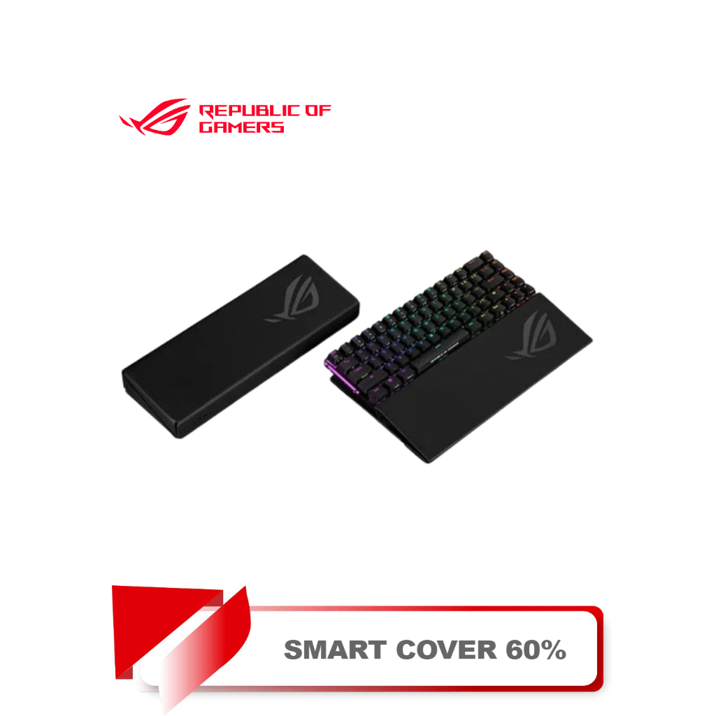 【TN STAR】ROG M602 SMART COVER 60% 鍵盤2合1皮套 ROG Falchion 65%