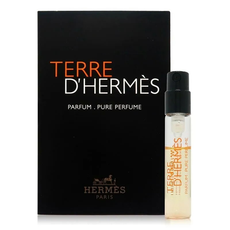 Hermes 愛馬仕 大地 男性香精版 2ML 噴式 (原廠試管/針管) Terre DHermes(全新正品)