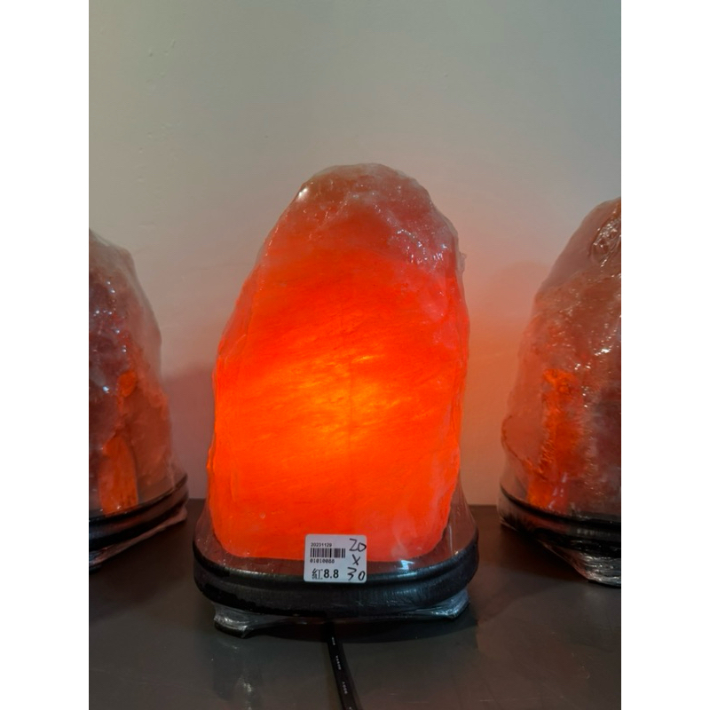頂級鴿血紅8.8公斤 喜馬拉雅山 岩晶燈 買鹽燈 送 燈電線 燈泡