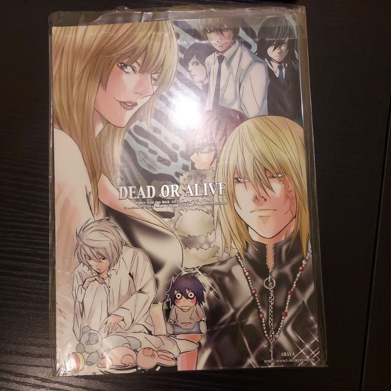 死亡筆記本death Note 日文同人誌 Dead or Alive