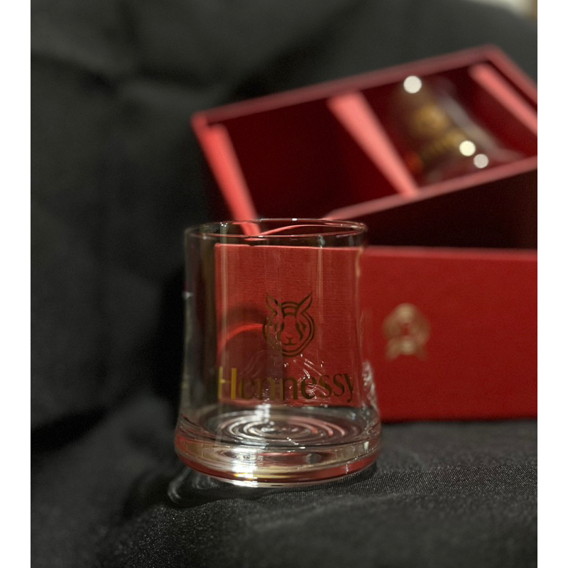 Hennessy 軒尼詩 兔年🐰 玻璃酒杯禮盒