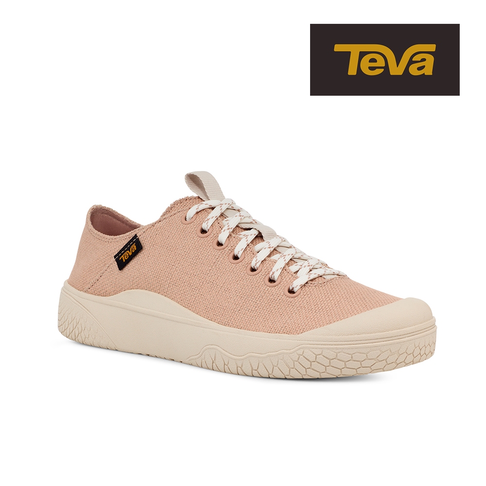 【TEVA】女帆布鞋 戶外兩穿式/後跟踩/懶人鞋/休閒鞋/帆布鞋/穆勒鞋-Terra Canyon 楓糖色(原廠)