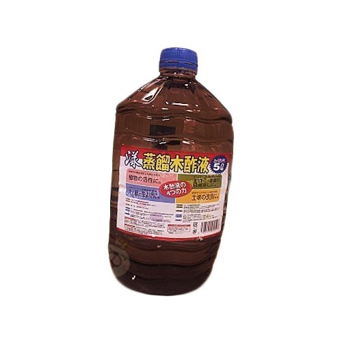 日本純天然蒸餾木酢液 5000ml/桶 純天然製 清潔 除臭好幫手『Q寶』