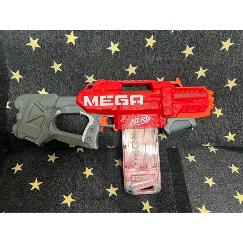 NERF Mega Motostryke 巨彈系列 電動 衝鋒槍 美版 橘機