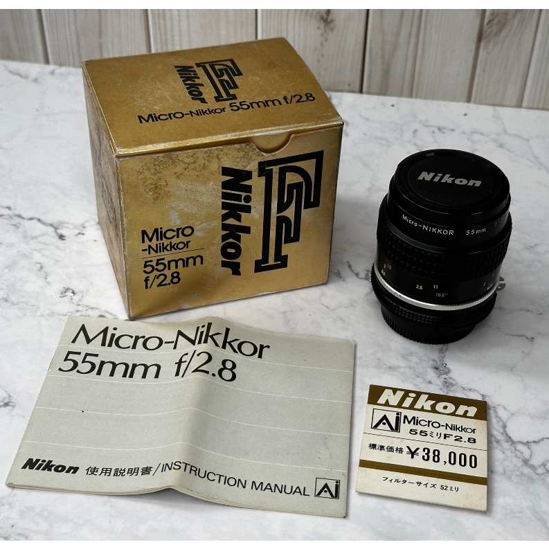 NIKKOR Micro 55mm F2.8 微距鏡頭 MTF值高達4.4分 nikon 55mm nikon 微距鏡頭