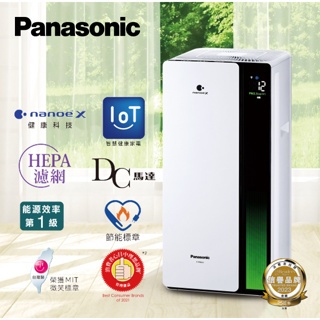 Panasonic國際牌 12坪 nanoe™X系列空氣清淨機 F-P60LH