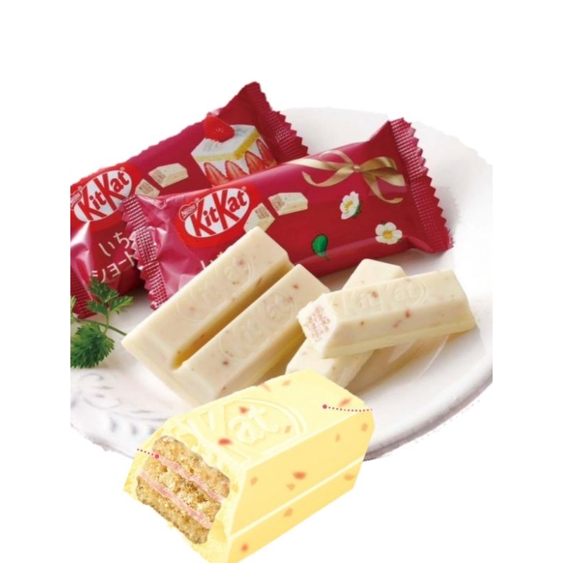 （收單日：每週三 草莓限定版 日本🇯🇵Nestle KitKat 草莓可可夾心餅乾－116g