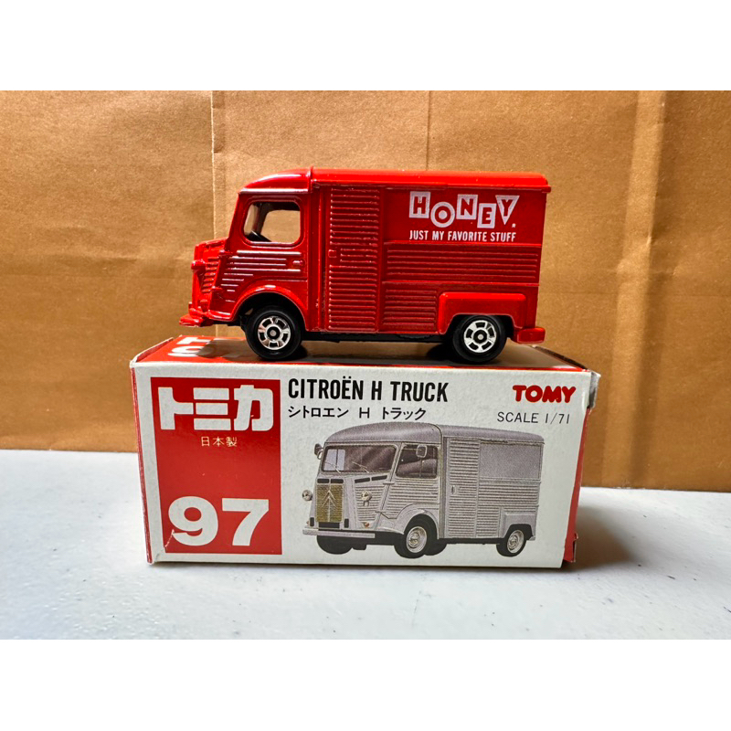 ［現貨］Tomica Tomy 舊紅標 日製 No.97 CITROEN TRUCK