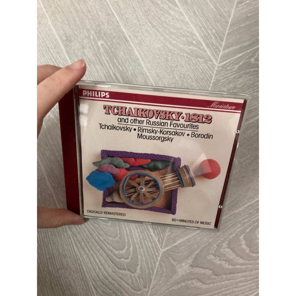 9.9新二手CD SB前 RUSSIAN MUSIC MINIATURE 10 飛利浦音響測試碟