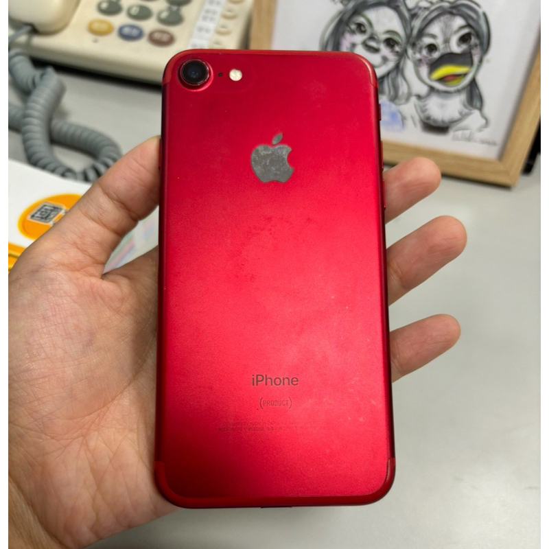 【花蓮可面交】二手 iPhone 7 紅色 4.7吋 128g