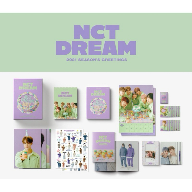 【NCT DREAM 夢隊】2021 season’s greetings 年曆