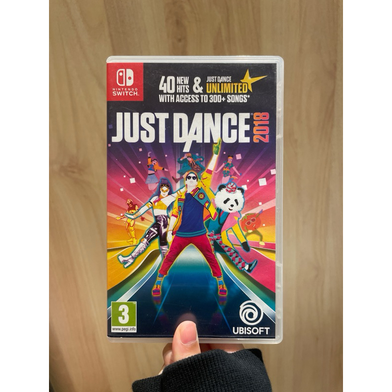 switch 遊戲片 just dance 2018