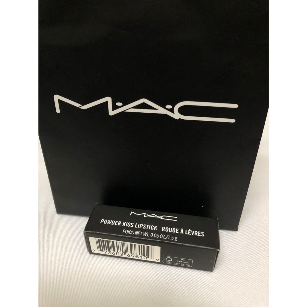 全新 M.a.c MAC 絲柔粉霧迷你唇膏 1.5g 唇膏