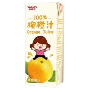 【Yakult 養樂多】100% 柳橙汁 蘋果汁 200ml