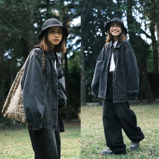 【DTT】🦦 Denim Coach Jacket 丹寧牛仔教練外套 耐磨 水洗 牛仔外套 暗袋 舒適 休閒 外套 男女