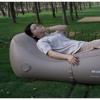 「台灣現貨」充氣沙發 戶外氣墊沙發 自動便攜躺椅沙發 露營用品