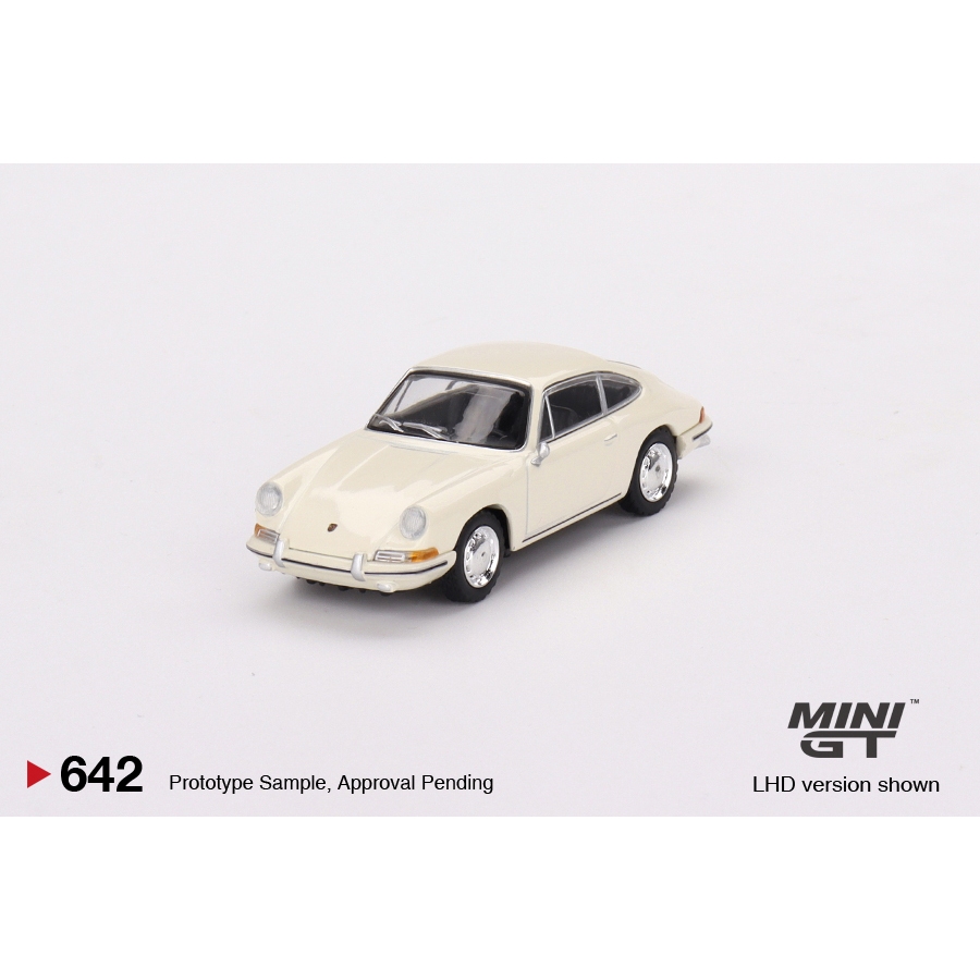 &lt;阿爾法&gt;MINI GT No.642 Porsche 901 1963 Ivory
