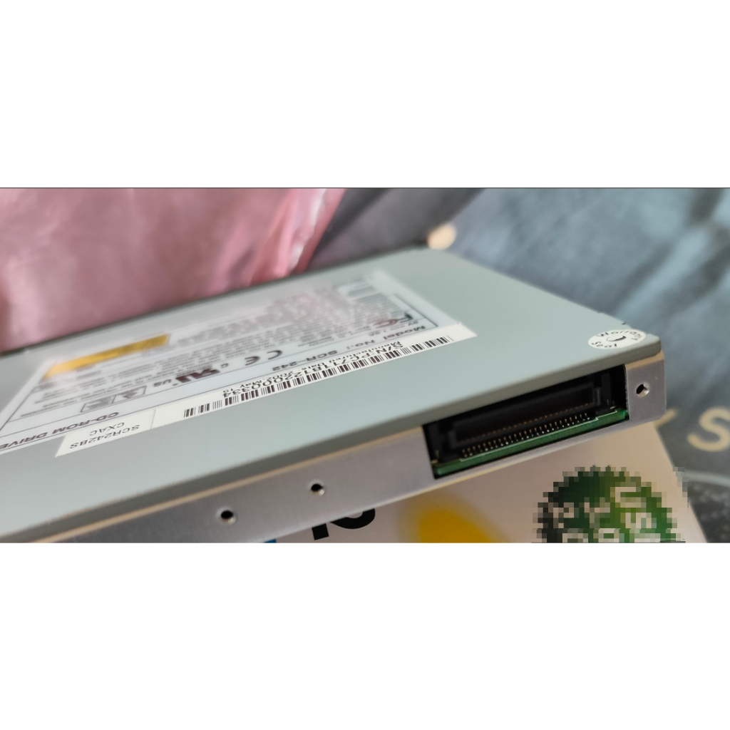 筆電內建光碟機 QSI SCR-242 NB CDROM DRIVE 不能燒錄 不是 DVD