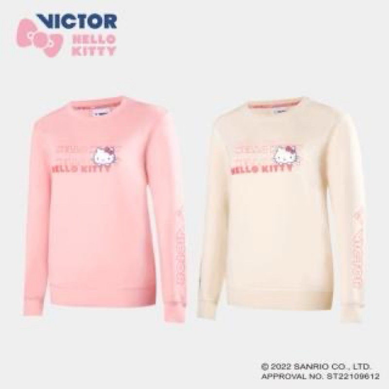 VICTOR 勝利體育 VICTOR X HELLO KITTY 聯名休閒上衣