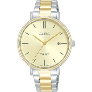 ALBA Fashion系列 簡約時尚腕錶-36mm 雙色 VJ32-X342G/AG8N98X1(SK032)