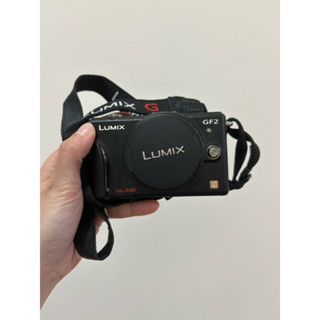 Panasonic 國際牌 相機 Lumix GF2 黑色 類單眼 相機 大光圈 雙鏡頭 配件（$11000使用另平臺）