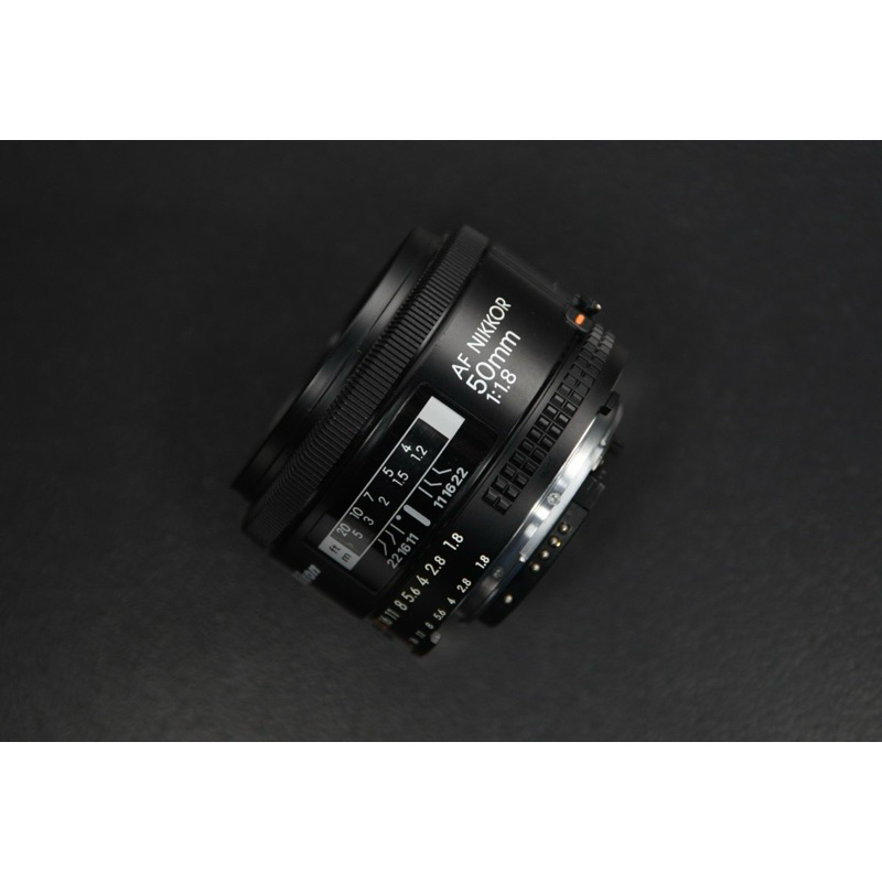 【經典古物】現貨 日本製 Nikon AF Nikkor 50mm F1.8 自動鏡頭 定焦鏡 老鏡頭 fm2 zf f