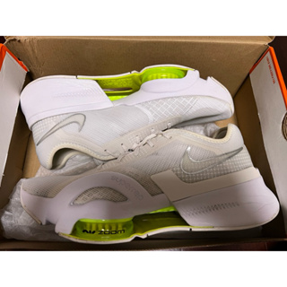 Nike Air Zoom Superrep 3 男鞋 白色 螢光黃 氣墊 健身 訓練鞋 DC9115-107