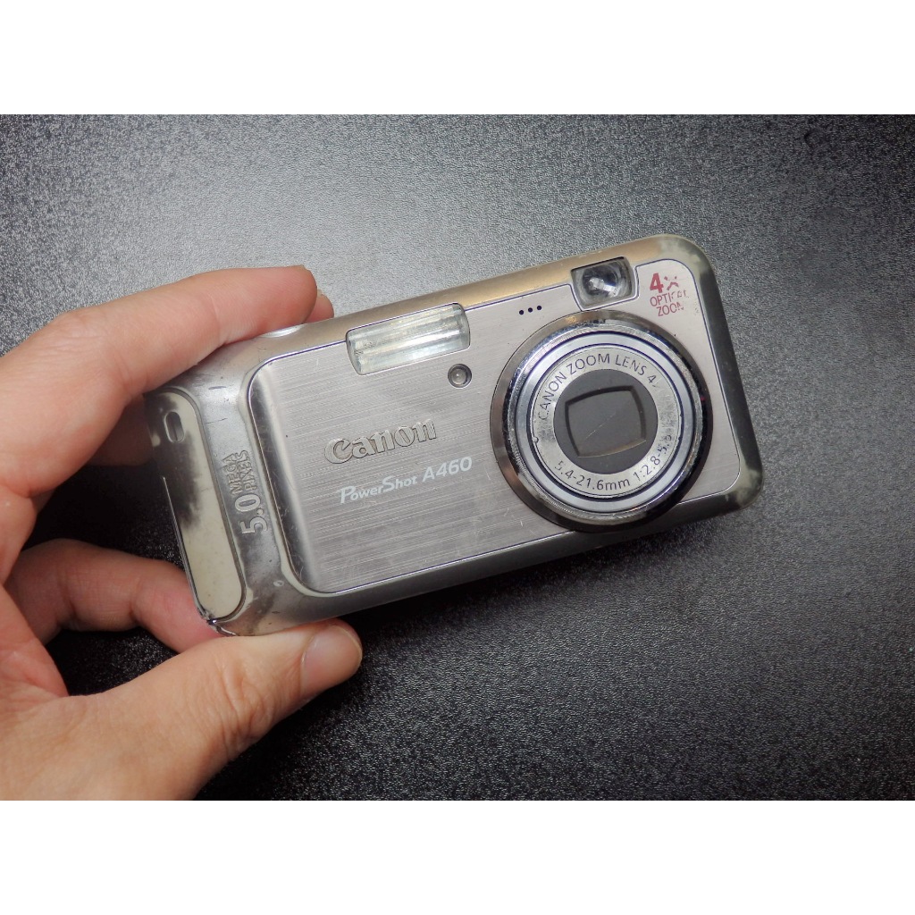 &lt;&lt;老數位相機&gt;&gt;CANON POWERSHOT A460 (AA電池 /710萬像素 /CCD/舊 )