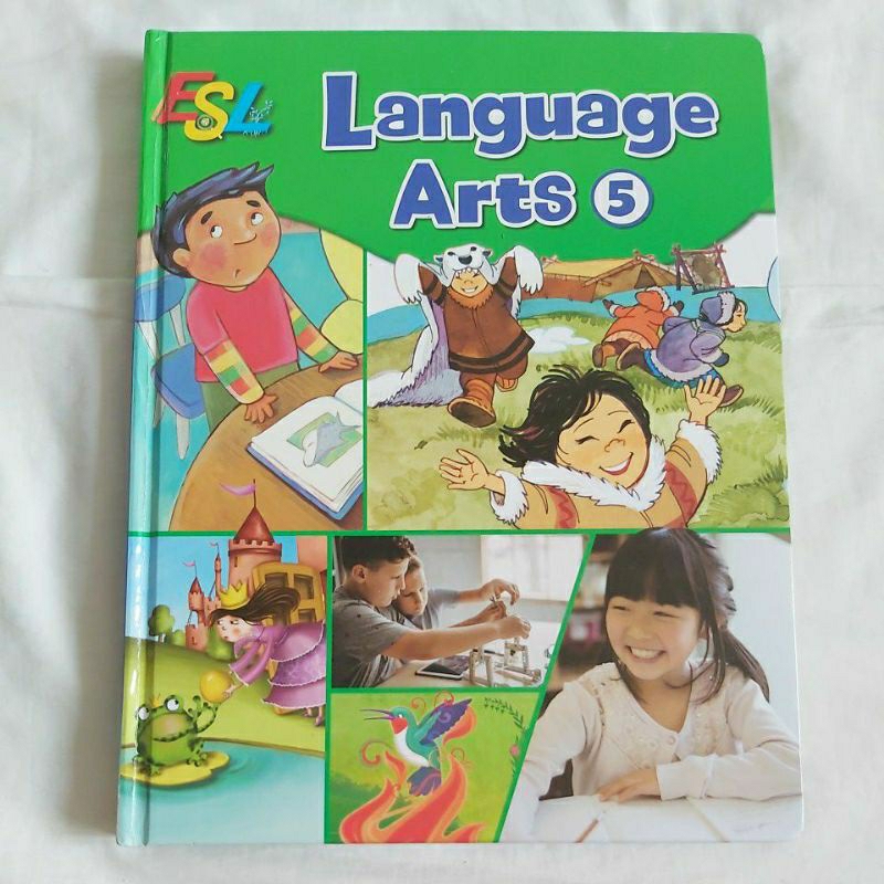 二手 何嘉仁 Hess ESL Language Arts 5 課本