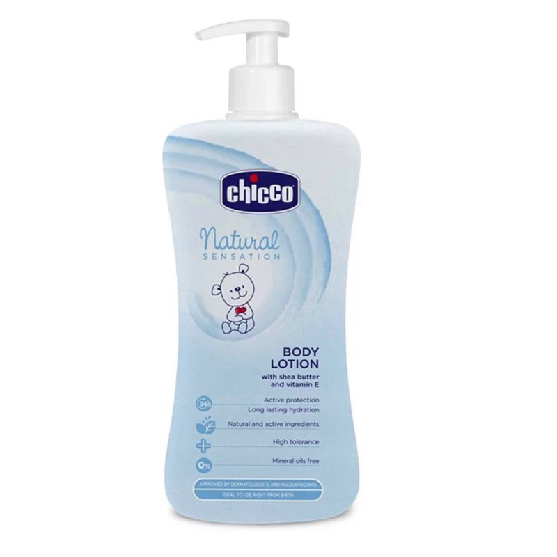 （製造年份：2022/2023）chicco 原生脂嬰兒潤膚乳液500ml/按摩油100ml