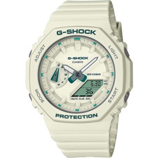 CASIO 卡西歐 G-SHOCK 摩登綠 農家橡樹八角女錶 GMA-S2100GA-7A