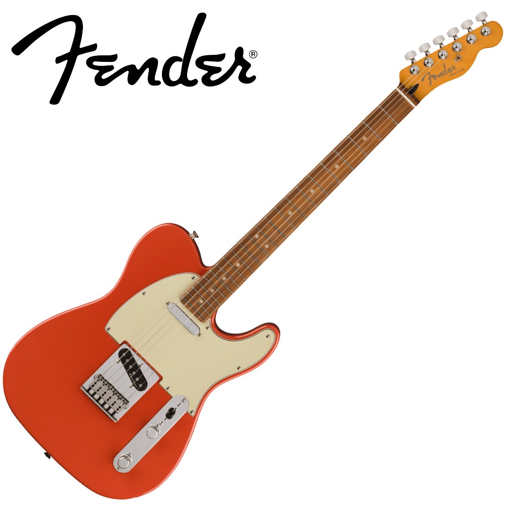 名冠樂器 Fender Player Plus Tele PF FRD 墨廠 紅色 電吉他 附原廠琴袋