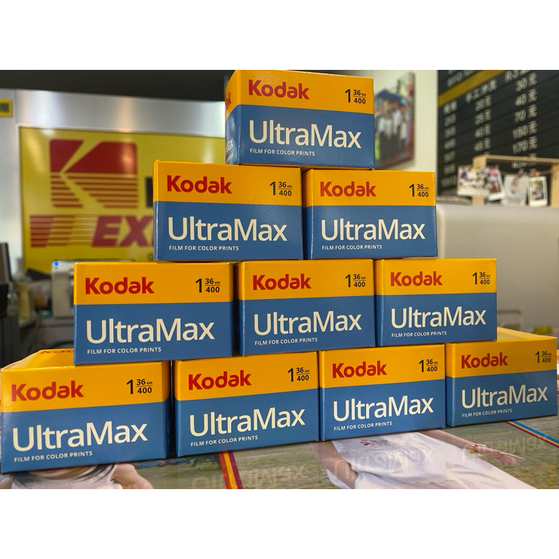 柯達 Kodak ULTRAMAX400度新包裝彩色135負片膠卷強鮮到貨超殺價售完即將調漲有效期到2026/03