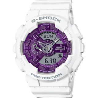 ∣聊聊可議∣CASIO 卡西歐 G-SHOCK ITZY 禮志配戴款 金屬色雙顯手錶 GA-110WS-7A