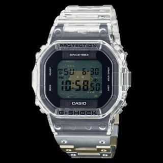 []錶子$行頭[] CASIO 卡西歐 G-SHOCK 40週年限定 獨特透視表面 半透明 (DWE-5640RX-7)
