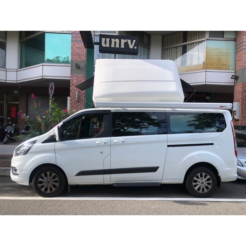 【UNRV綠大露營】車邊帳 FIAMMA F45S 300 FORD 旅行家 露營 遮陽棚 三邊圍布 車泊 車露