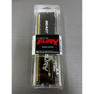 金士頓FURY Beast 8G DDR3 1600 桌上型記憶體 (KF316C10BB/8)📌優惠價1450