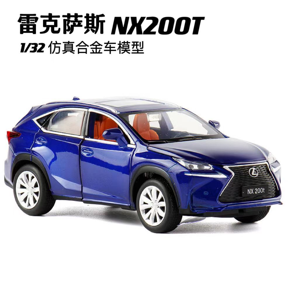 ╭。BoBo媽咪。╮盒裝 JK模型 1:32 凌志 雷克薩斯 Lexus NX 200t 休旅車 六開門 聲光回力