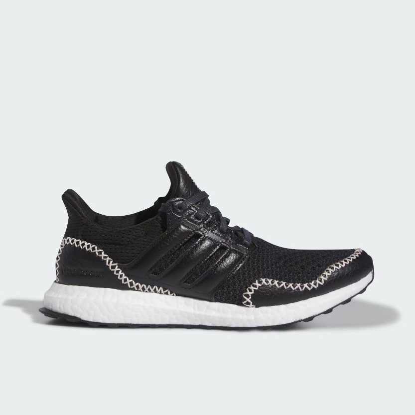 [現貨US14] Adidas Ultraboost 1.0 黑白 縫線 皮革 慢跑鞋 運動鞋 大尺碼 ID1746