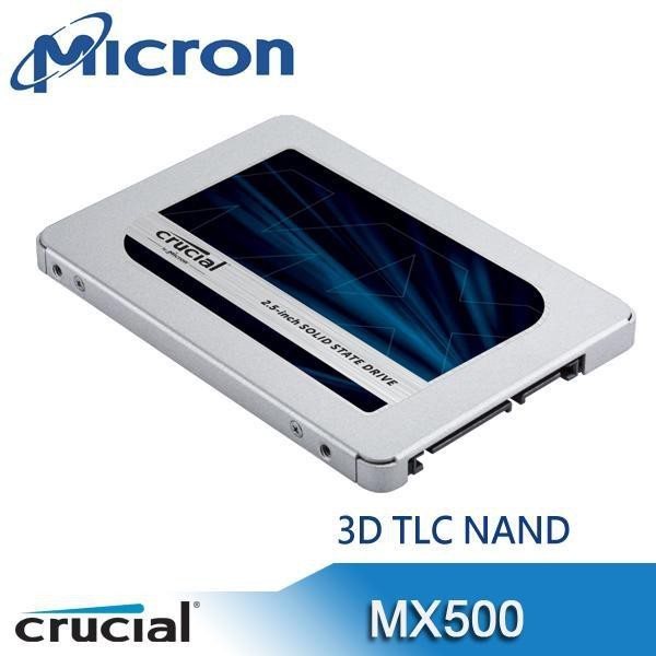 公司貨Micron 美光 Crucial MX500 1T 1TB SATA SSD 固態硬碟