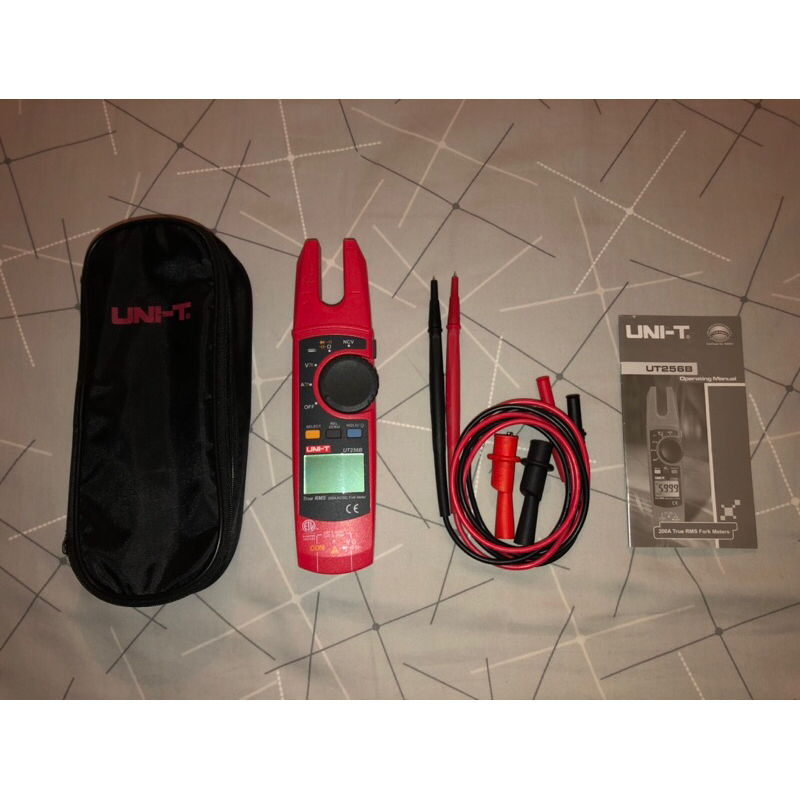 優利德 UNI-T UT256B FORK METER 叉表 叉型表 電流 電壓 電阻 勾表 勾錶 鉤表 鉤錶 二手機