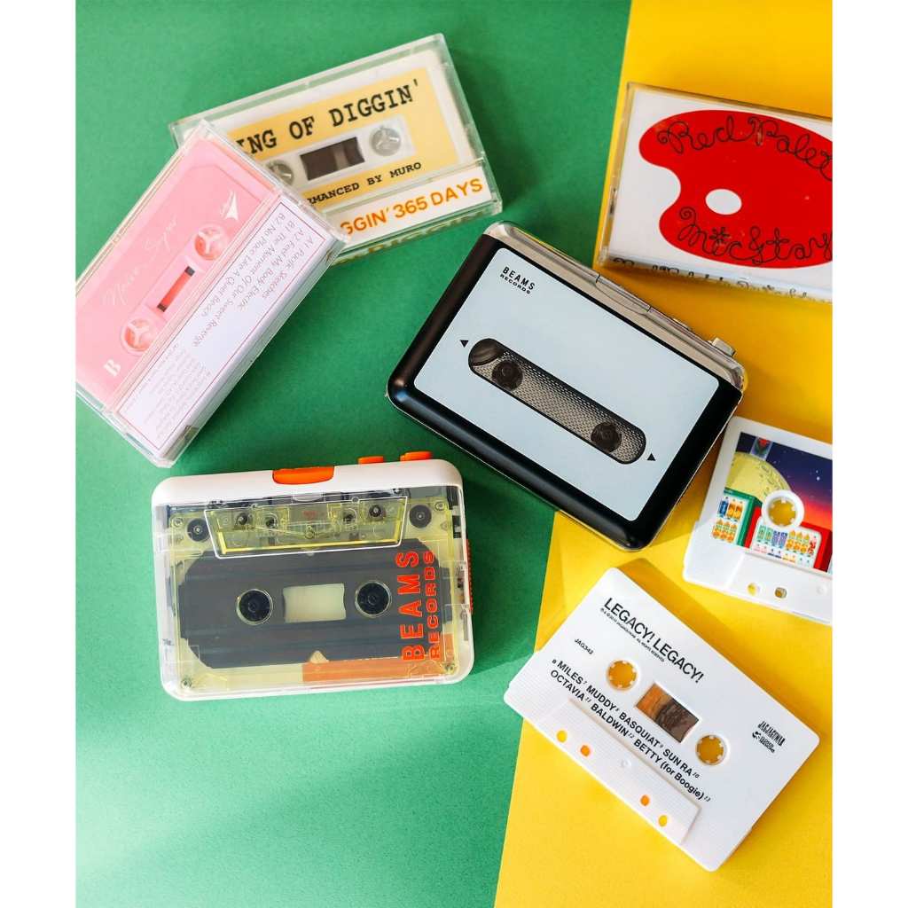 BEAMS RECORDS / USB Cassette Player 復古卡帶隨身聽 現貨