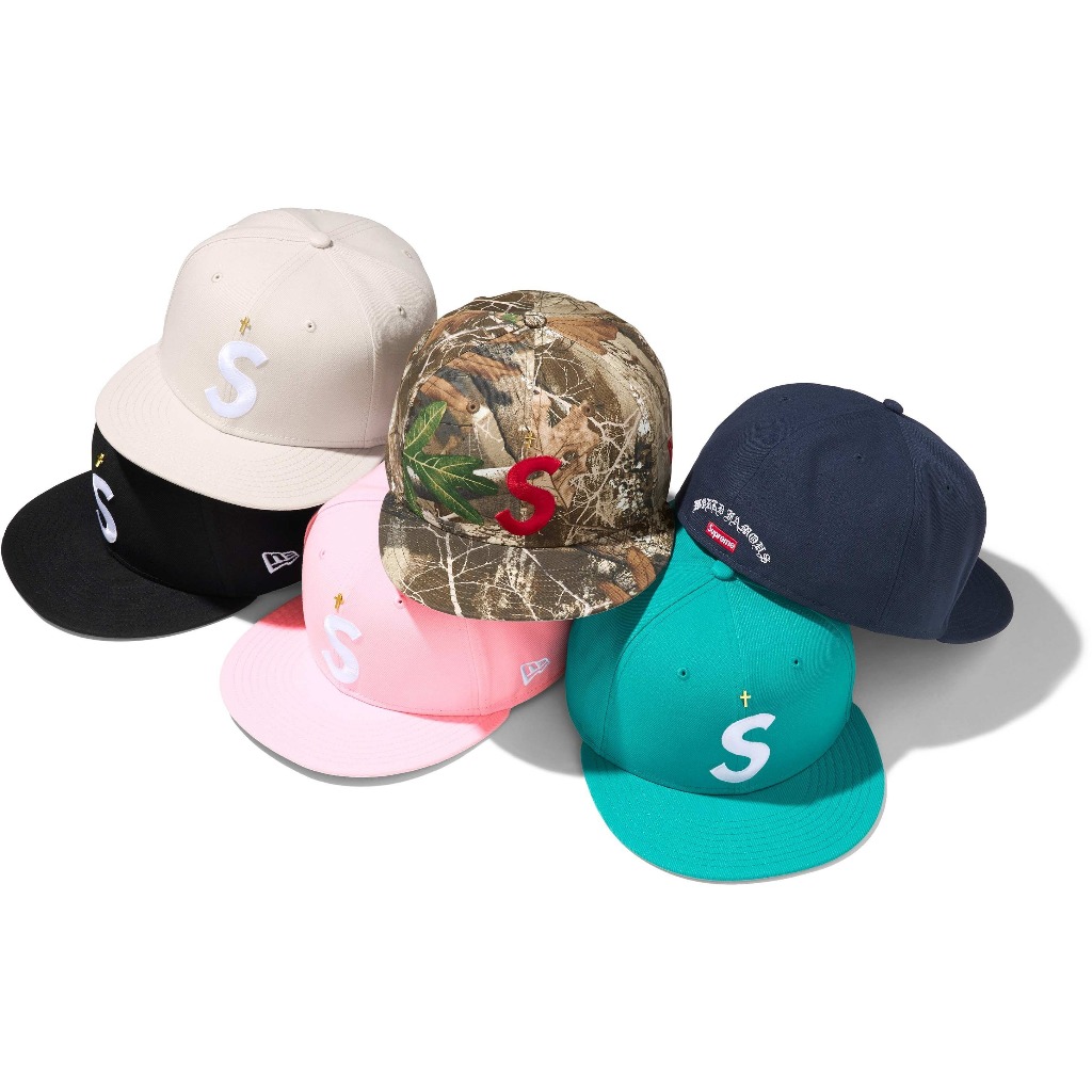 【紐約范特西】預購 SUPREME SS24 GOLD CROSS S LOGO NEW ERA 棒球帽