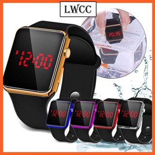台灣快速出貨🚛 時尚數字戶外手錶手錶禮物 男女運動手環手錶 LED手錶硅膠錶帶 硅膠電子錶