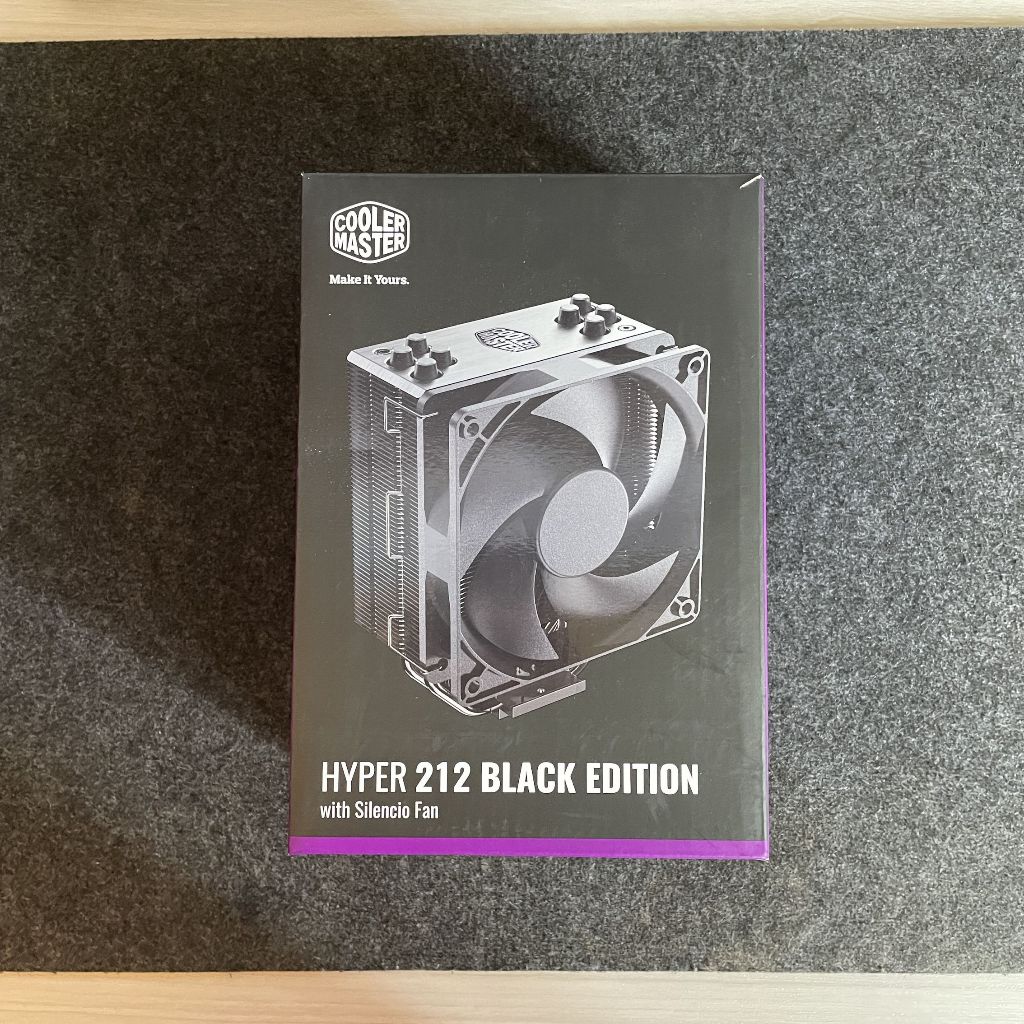 二手酷碼 COOLERMASTER Hyper 212 Black Edition 黑化塔扇 散熱器風扇 / 單風扇