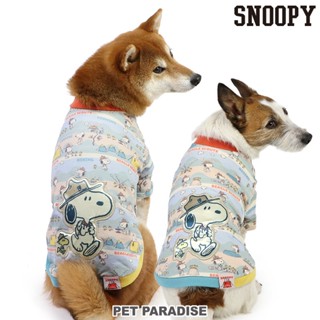 【PET PARADISE】史努比露營風棉質上衣 (SS/DS/S/DM)｜SNOOPY 2024新款春裝 寵物棉質