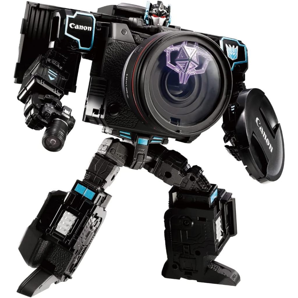 【超萌行銷】預購 TAKARA TOMY 變形金剛 NEMESIS PRIME 暗黑柯博文 Canon R5 照相機