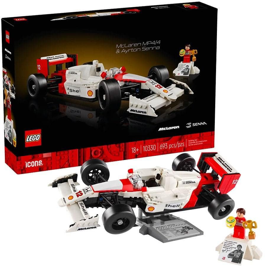 LEGO [高雄柴積電] 樂高 10330 McLaren MP4/4 &amp; Ayrton Senna